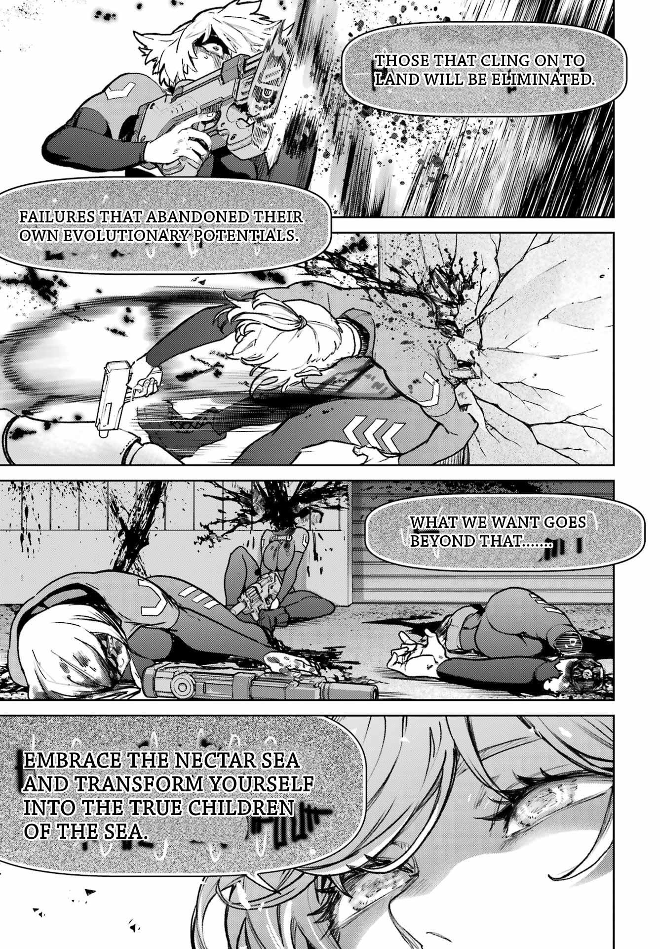 School Submarine Fleet: Mermaid Girls Chapter 14 page 34 - 