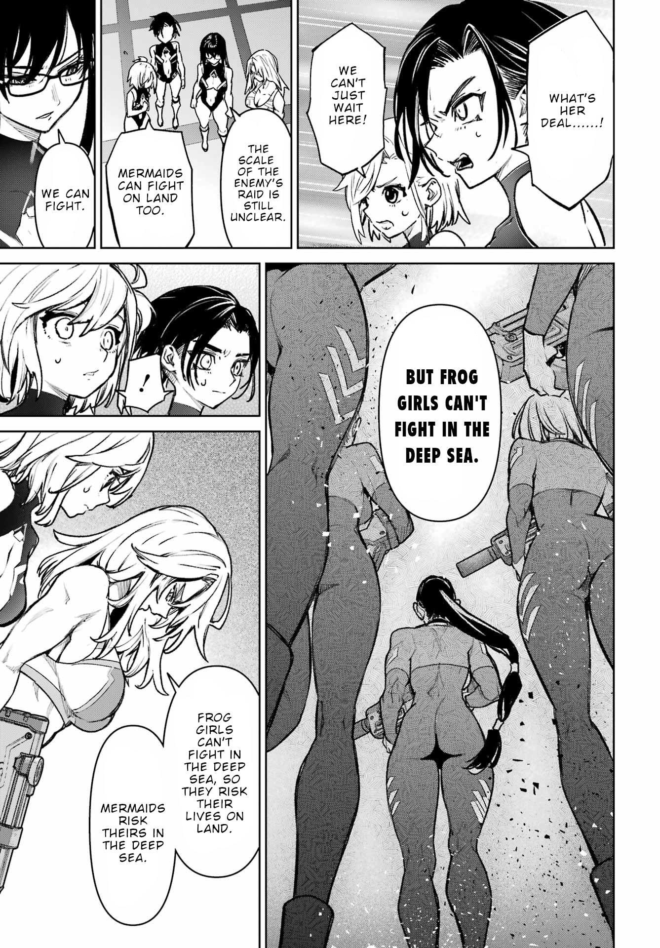 School Submarine Fleet: Mermaid Girls Chapter 14 page 6 - 