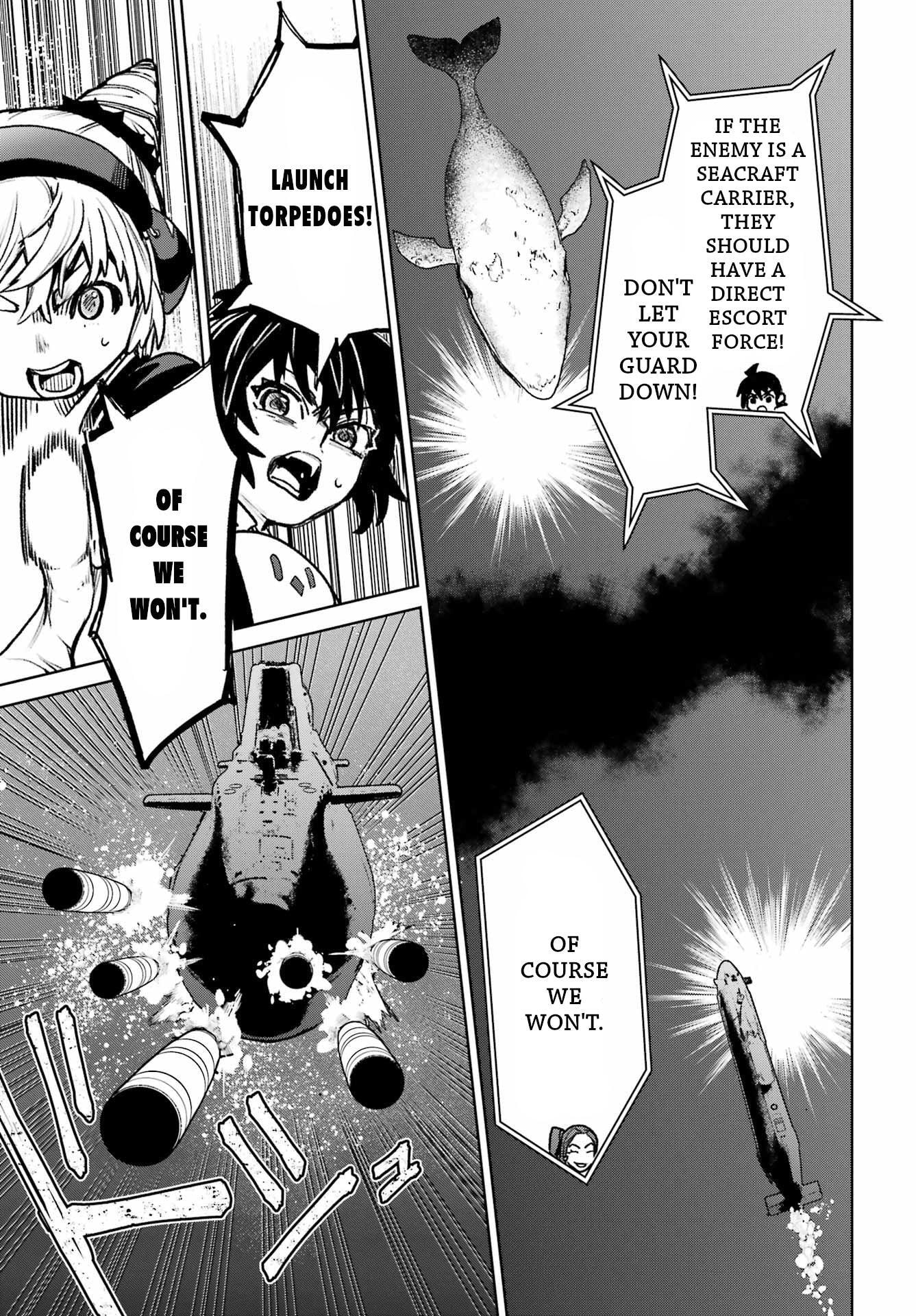 School Submarine Fleet: Mermaid Girls Chapter 15 page 17 - 