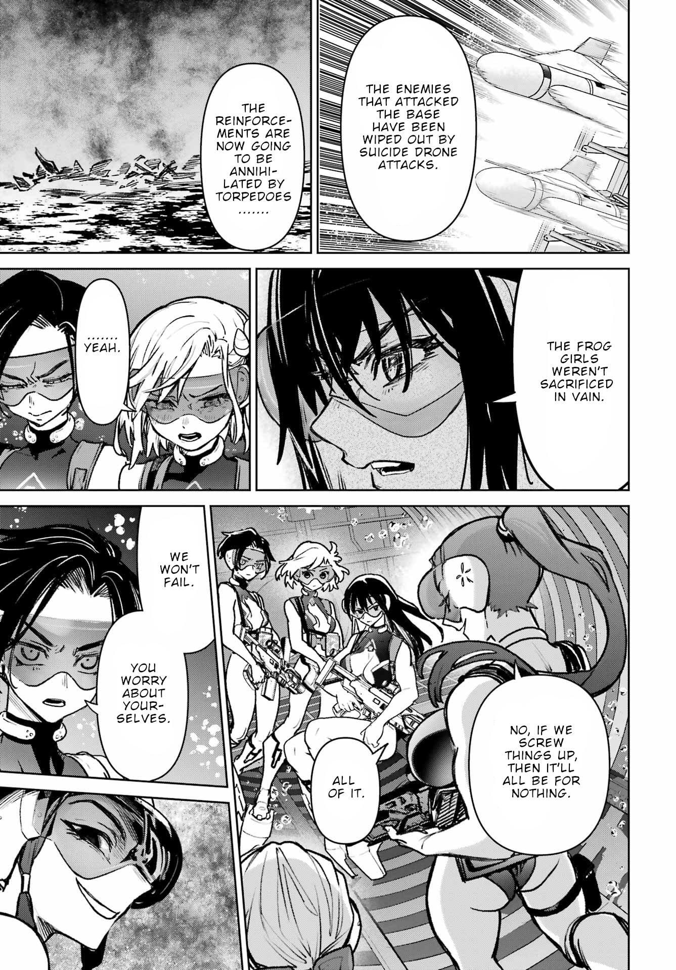 School Submarine Fleet: Mermaid Girls Chapter 15 page 19 - 
