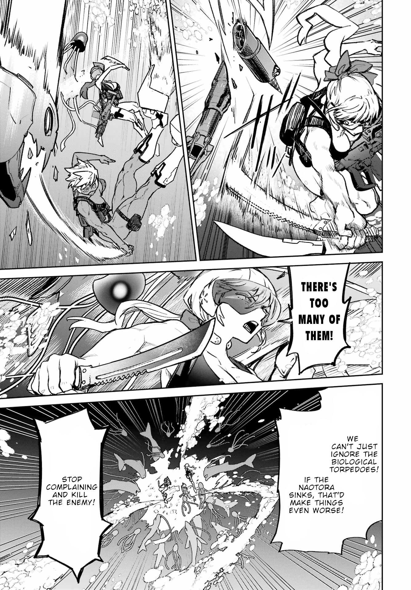 School Submarine Fleet: Mermaid Girls Chapter 15 page 32 - 
