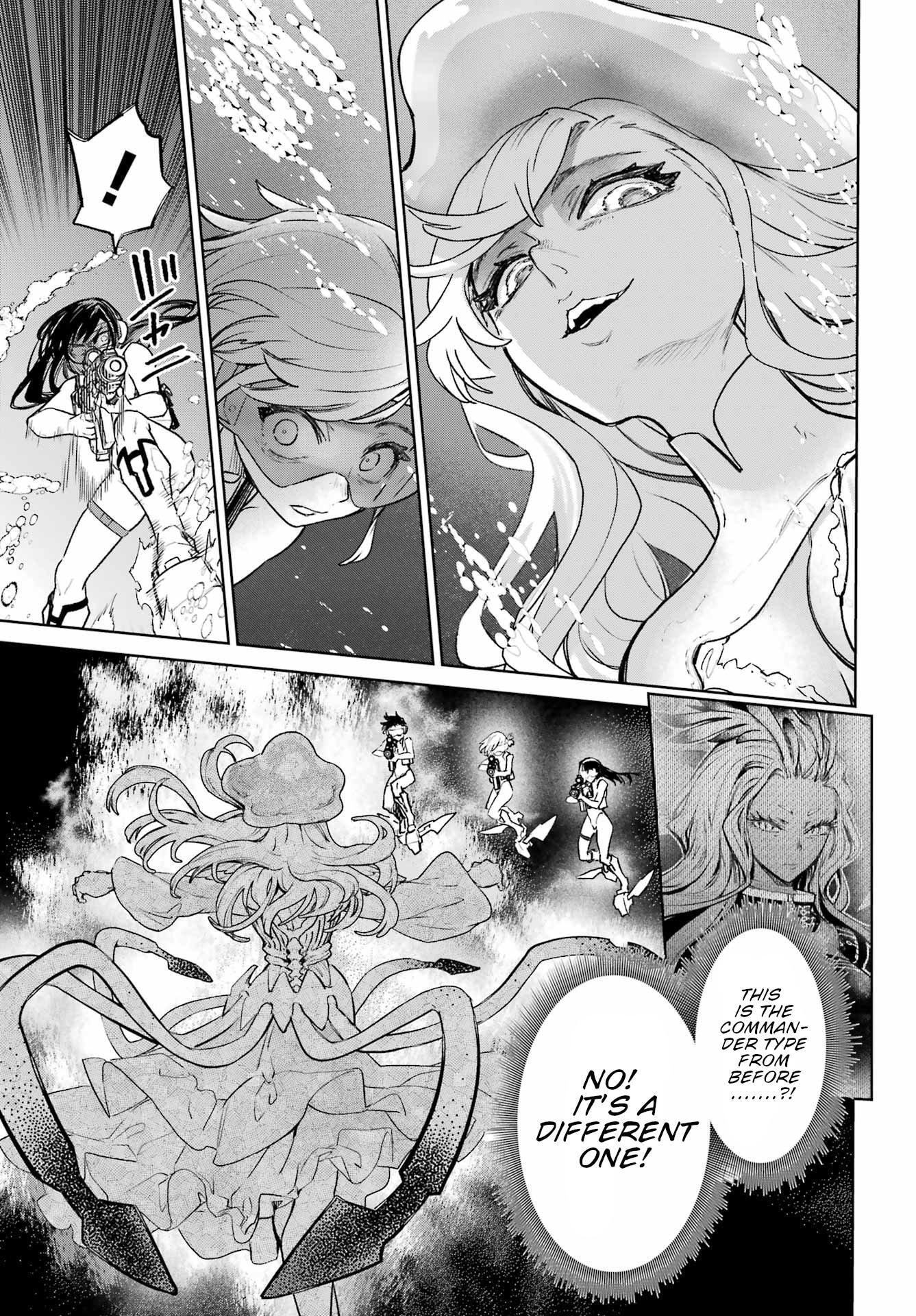 School Submarine Fleet: Mermaid Girls Chapter 15 page 34 - 