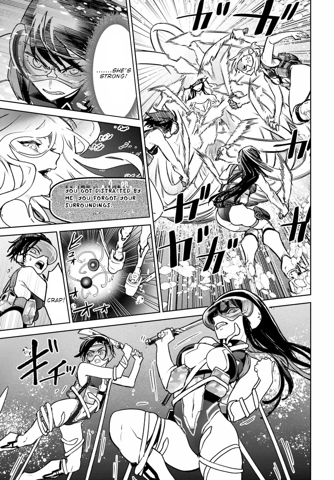 School Submarine Fleet: Mermaid Girls Chapter 15 page 38 - 