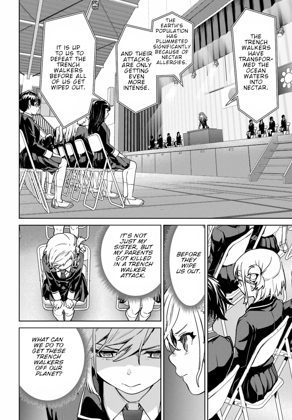 School Submarine Fleet: Mermaid Girls Chapter 2 page 14 - 
