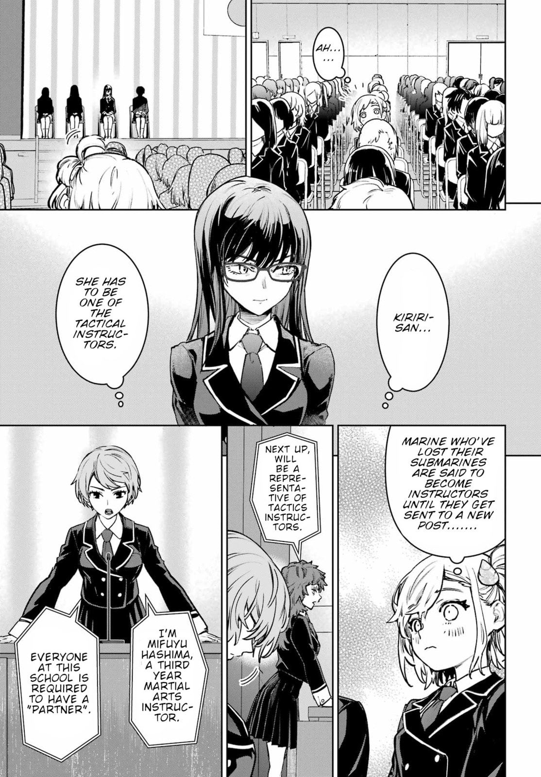 School Submarine Fleet: Mermaid Girls Chapter 2 page 15 - 