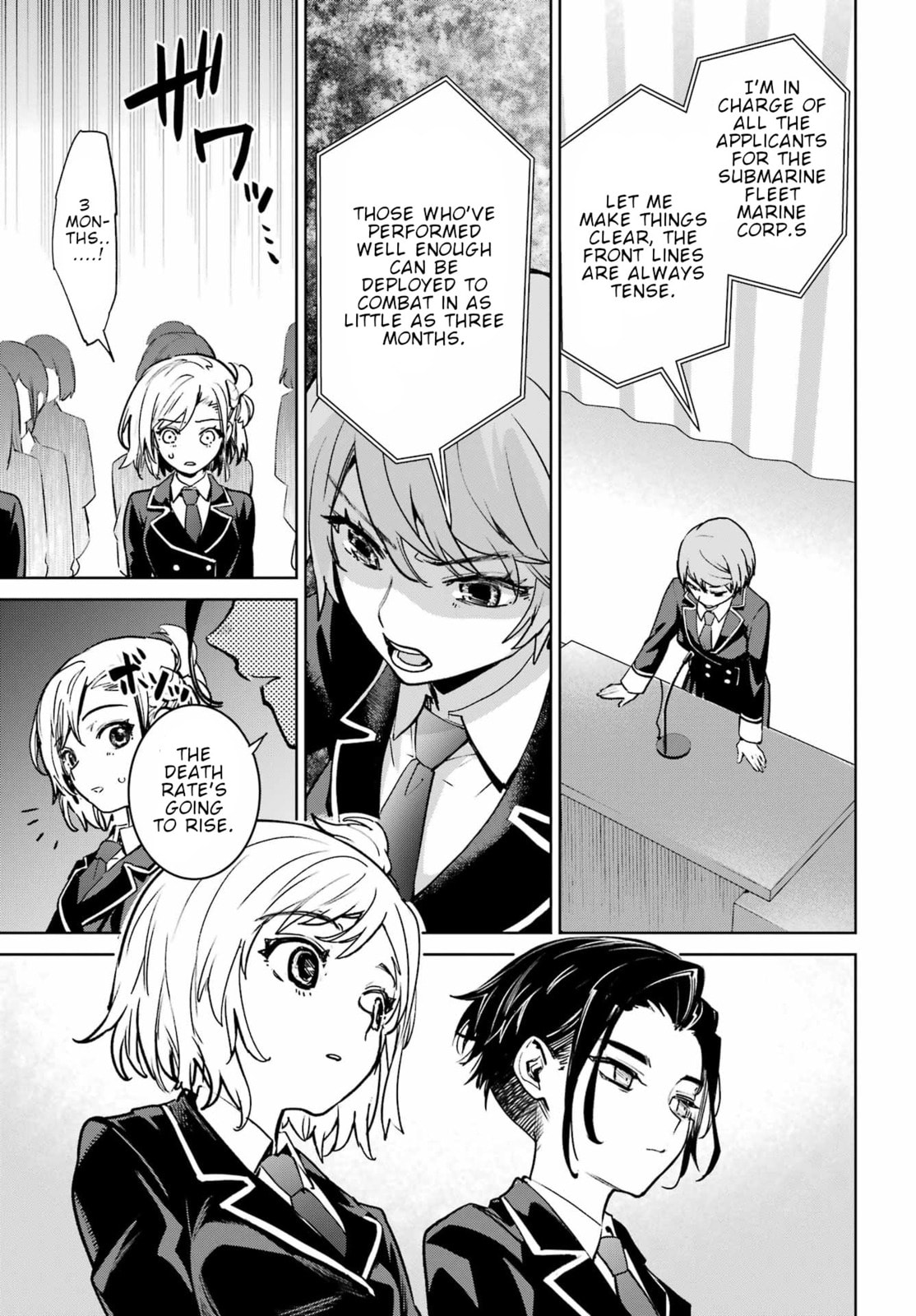 School Submarine Fleet: Mermaid Girls Chapter 2 page 17 - 