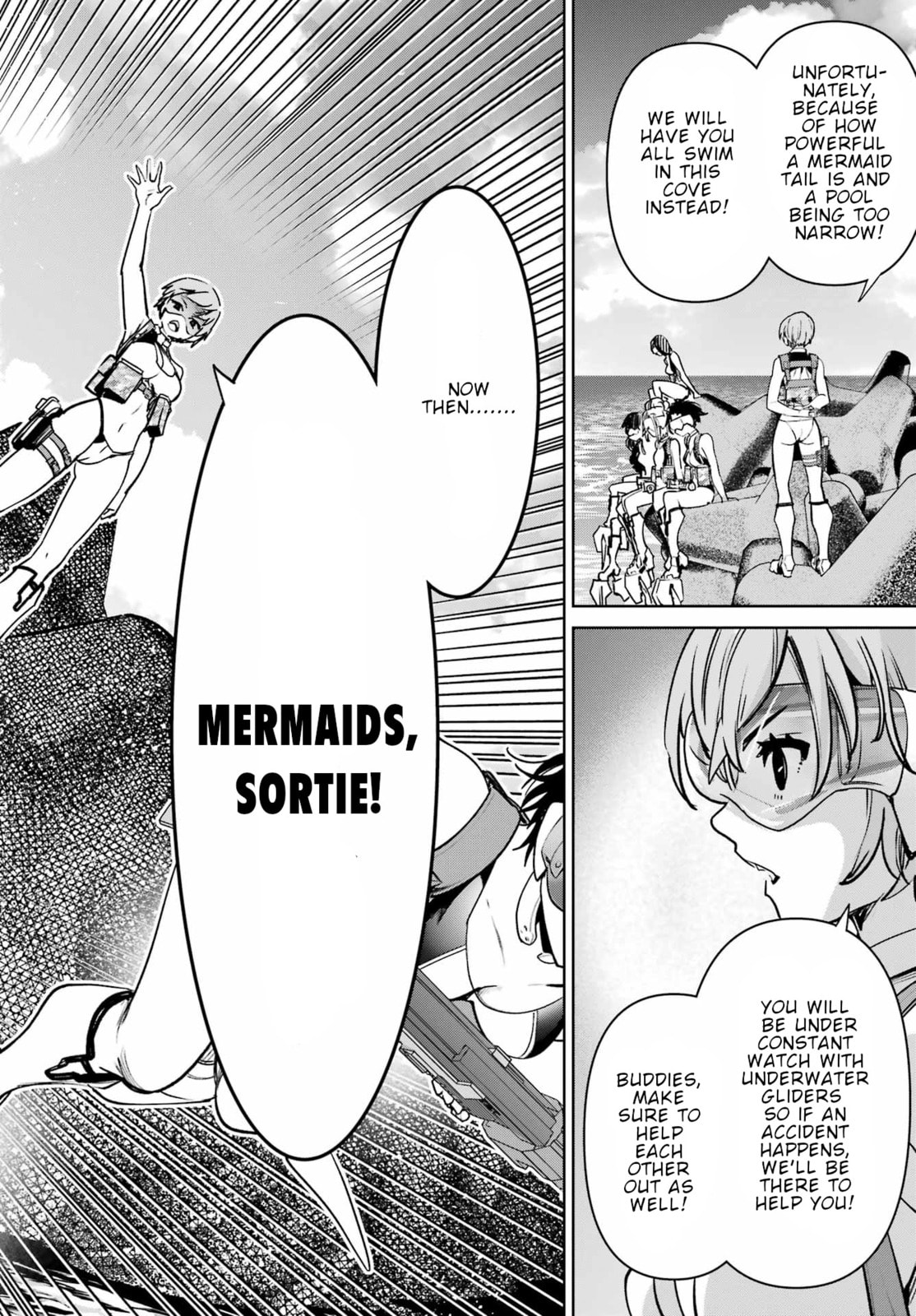 School Submarine Fleet: Mermaid Girls Chapter 2 page 29 - 