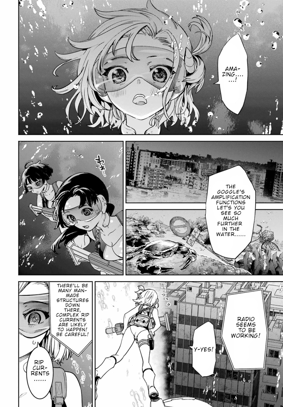 School Submarine Fleet: Mermaid Girls Chapter 2 page 34 - 