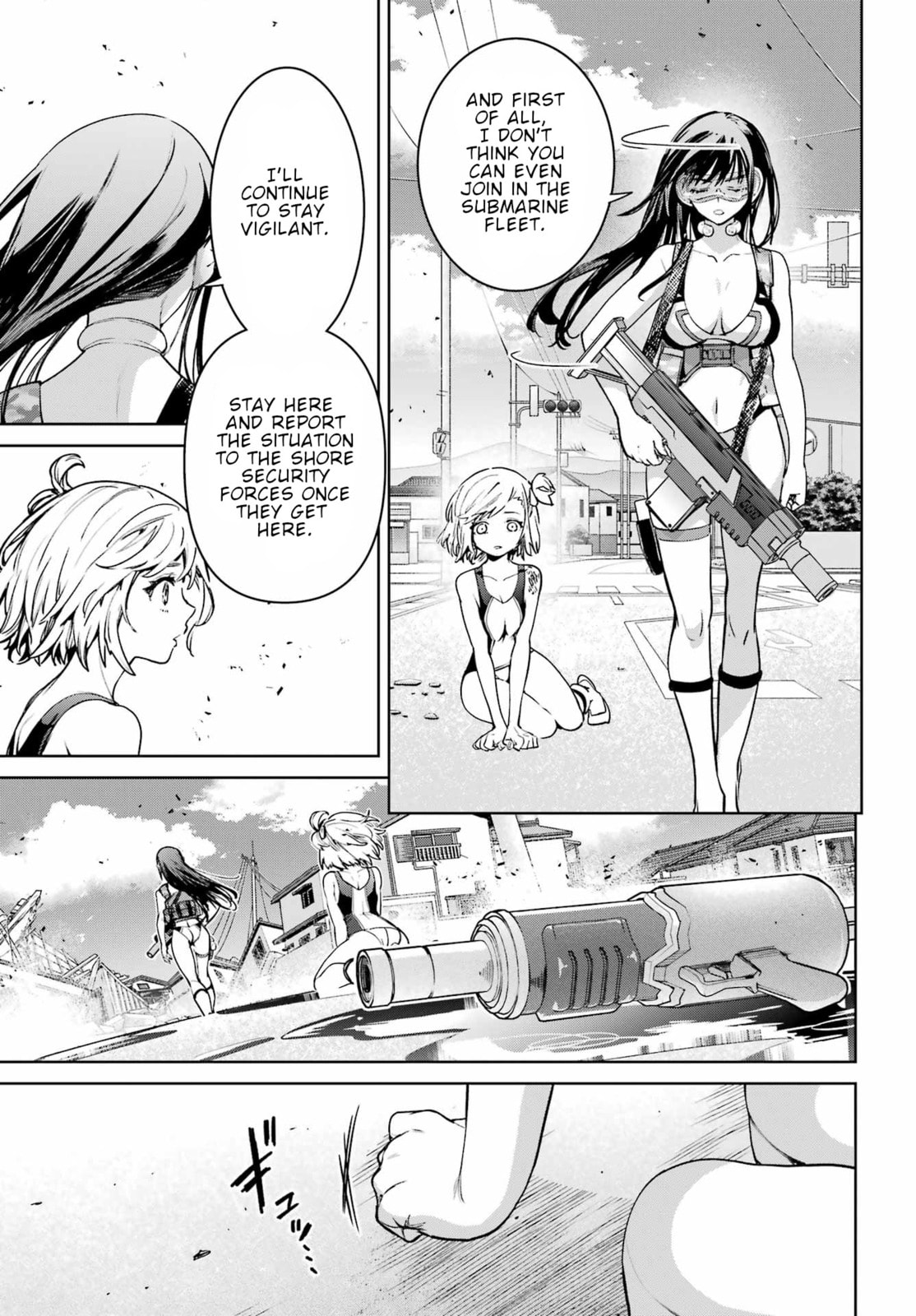 School Submarine Fleet: Mermaid Girls Chapter 2 page 8 - 