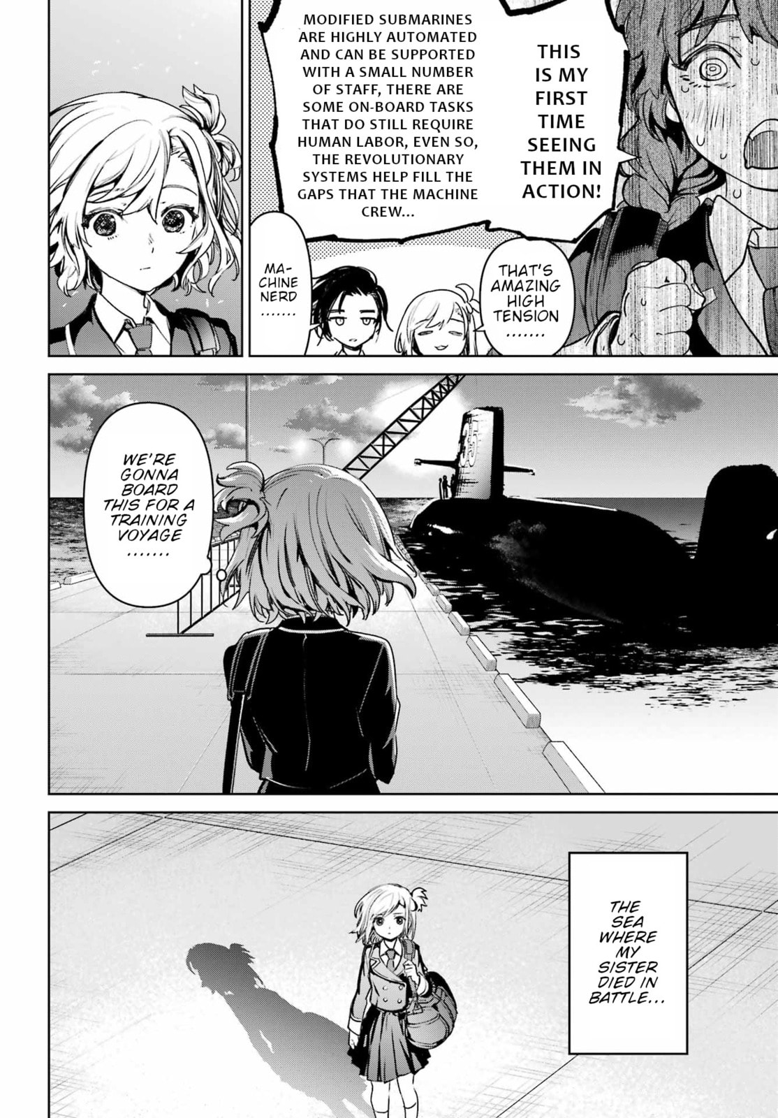 School Submarine Fleet: Mermaid Girls Chapter 3 page 26 - 