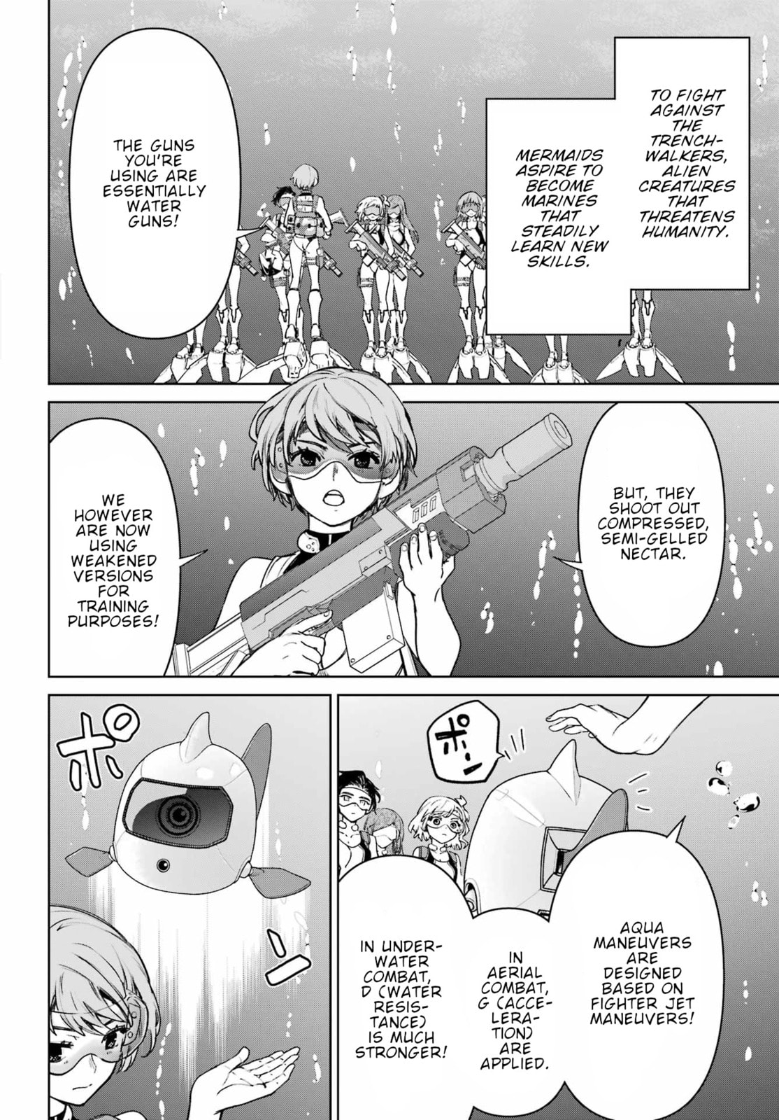 School Submarine Fleet: Mermaid Girls Chapter 3 page 8 - 