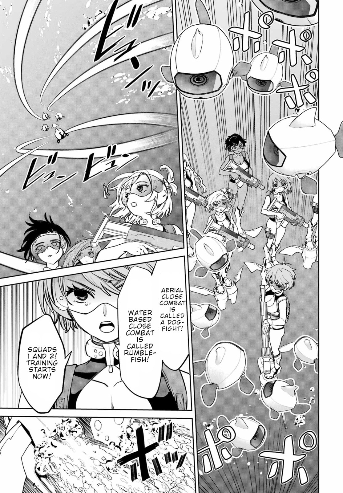 School Submarine Fleet: Mermaid Girls Chapter 3 page 9 - 
