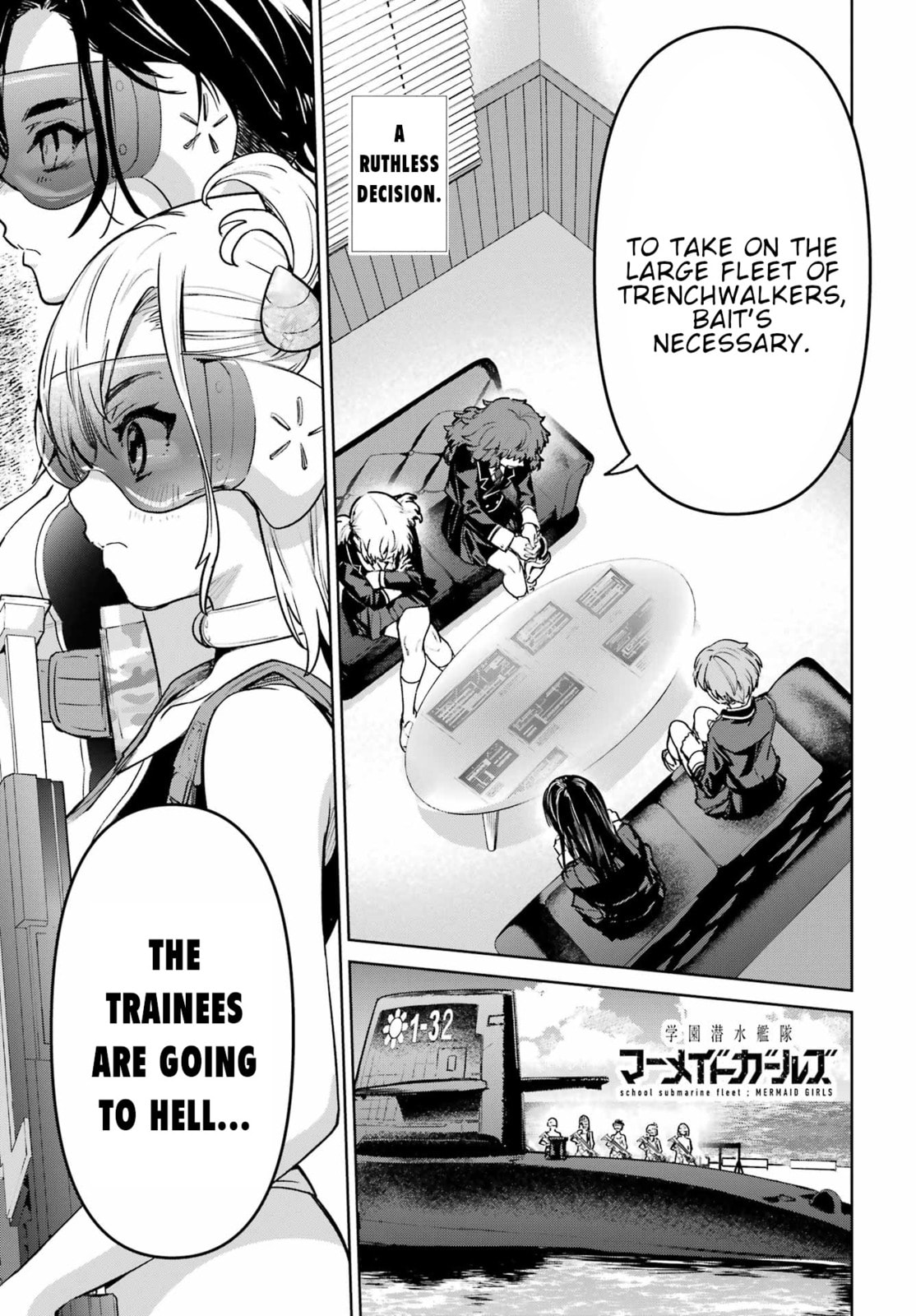 School Submarine Fleet: Mermaid Girls Chapter 4 page 2 - 