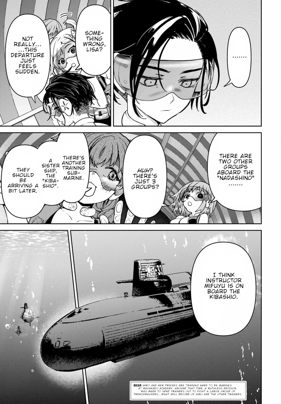 School Submarine Fleet: Mermaid Girls Chapter 4 page 4 - 