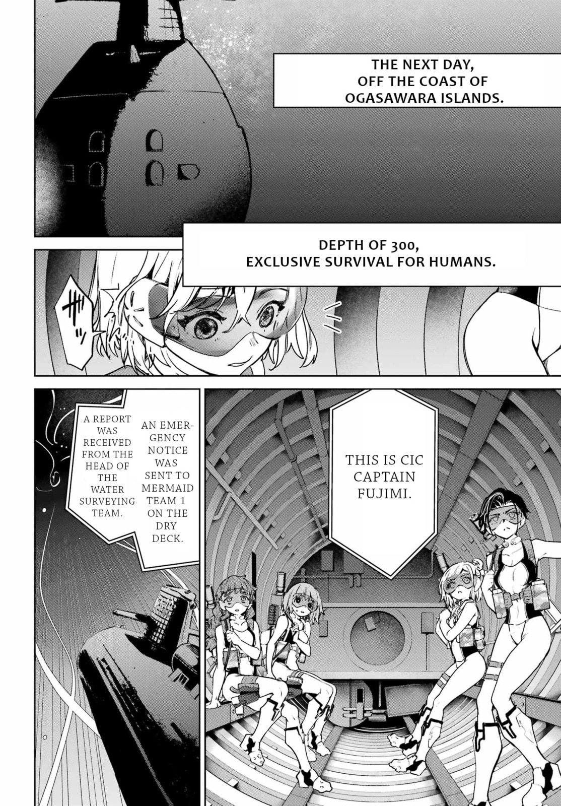 School Submarine Fleet: Mermaid Girls Chapter 4 page 5 - 