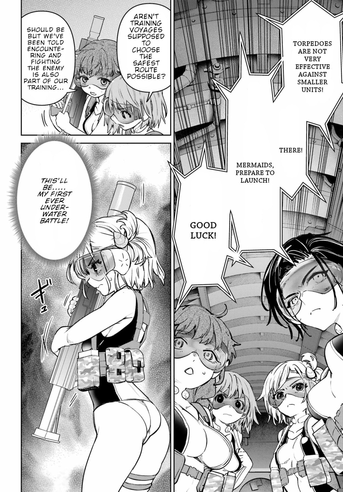 School Submarine Fleet: Mermaid Girls Chapter 4 page 7 - 