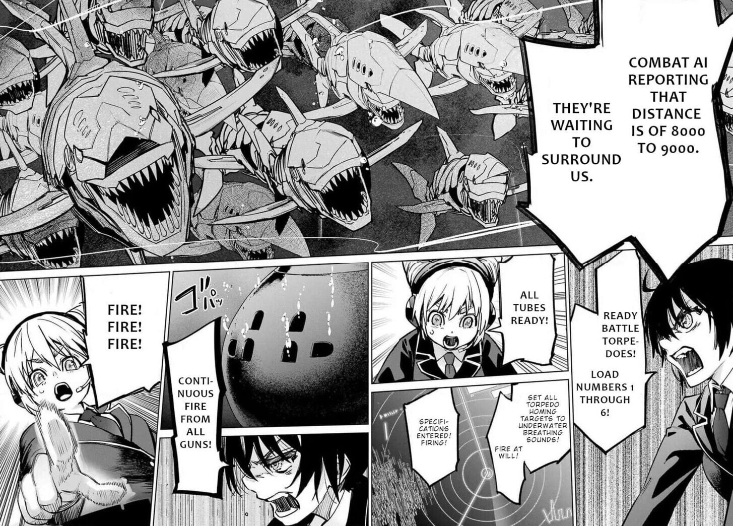 School Submarine Fleet: Mermaid Girls Chapter 6 page 21 - 