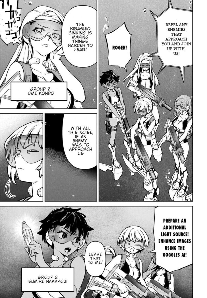 School Submarine Fleet: Mermaid Girls Chapter 7 page 3 - 