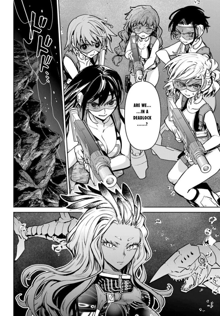 School Submarine Fleet: Mermaid Girls Chapter 7 page 34 - 