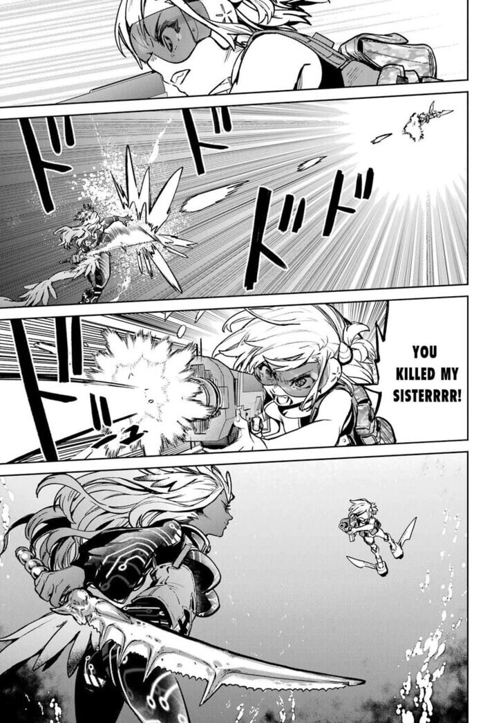 School Submarine Fleet: Mermaid Girls Chapter 7 page 37 - 