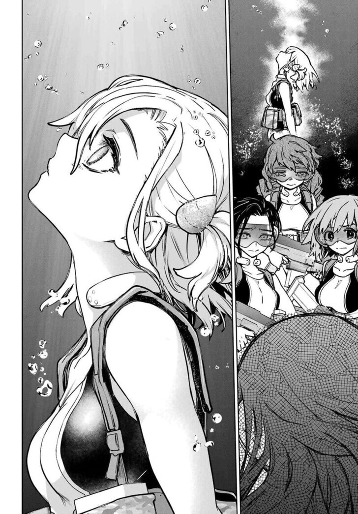 School Submarine Fleet: Mermaid Girls Chapter 8 page 12 - 