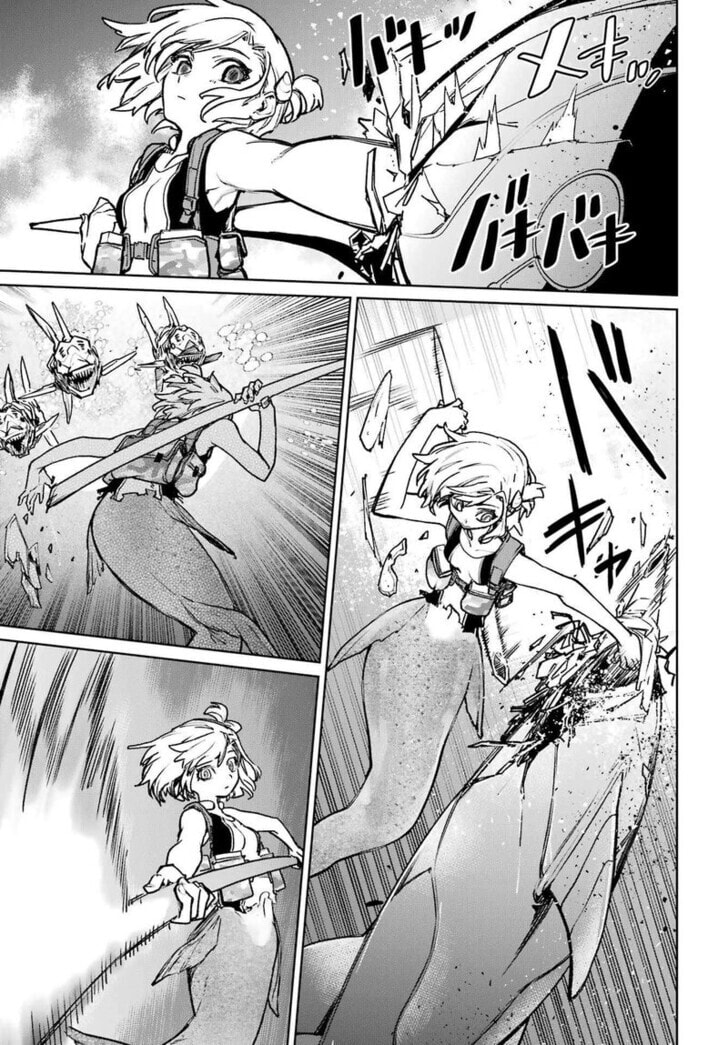 School Submarine Fleet: Mermaid Girls Chapter 8 page 17 - 