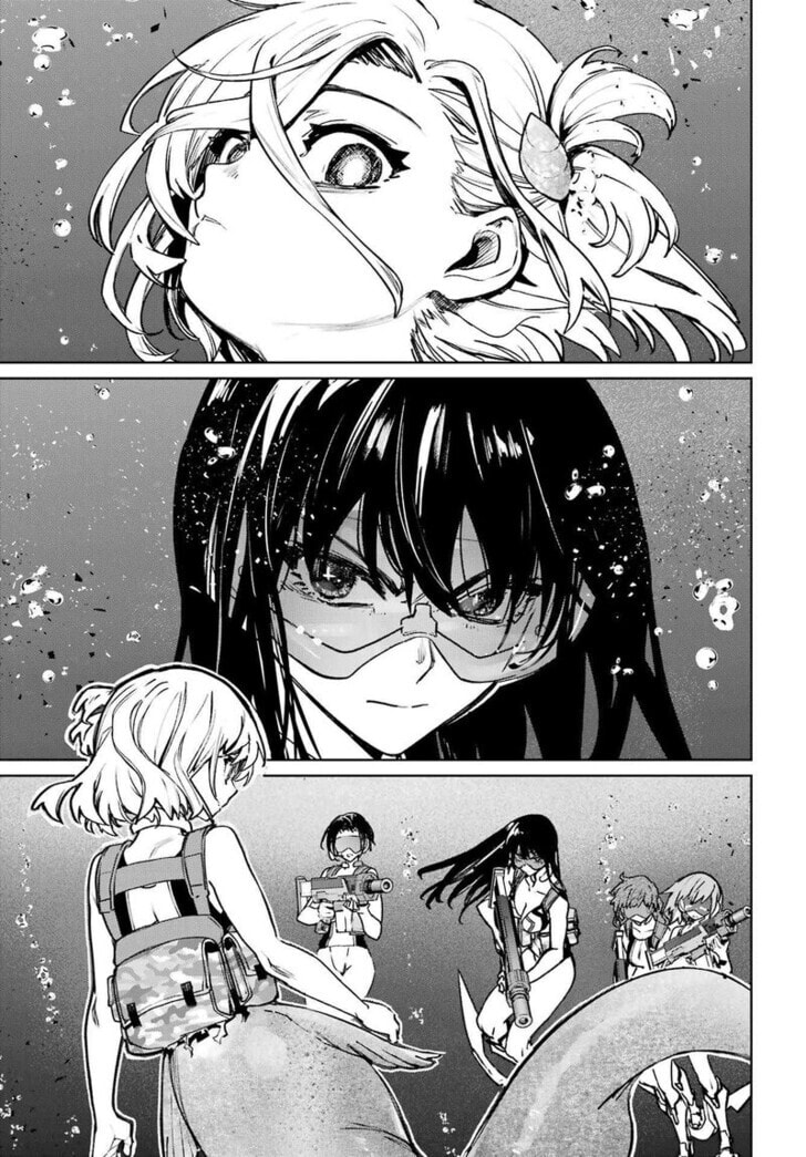 School Submarine Fleet: Mermaid Girls Chapter 8 page 25 - 