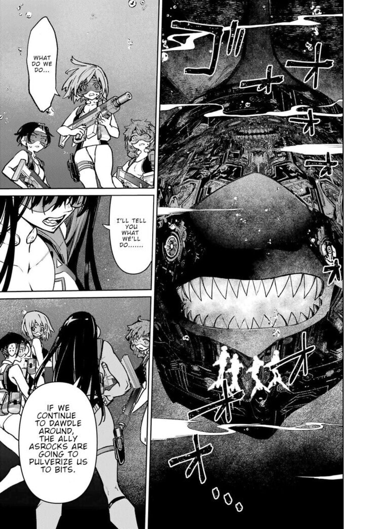 School Submarine Fleet: Mermaid Girls Chapter 8 page 4 - 