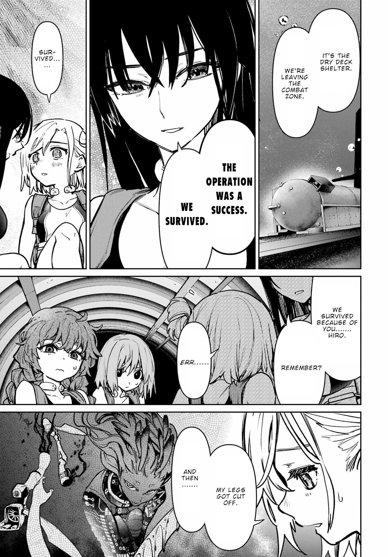 School Submarine Fleet: Mermaid Girls Chapter 9 page 14 - 