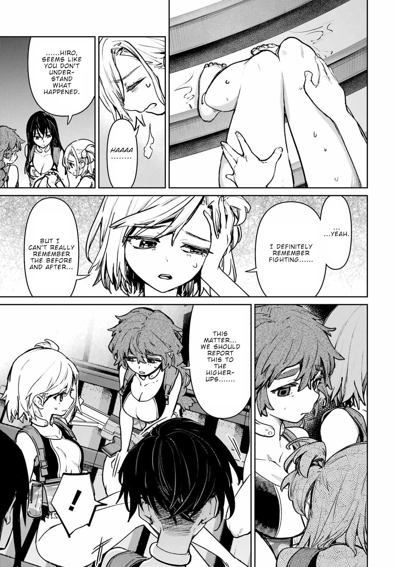 School Submarine Fleet: Mermaid Girls Chapter 9 page 16 - 