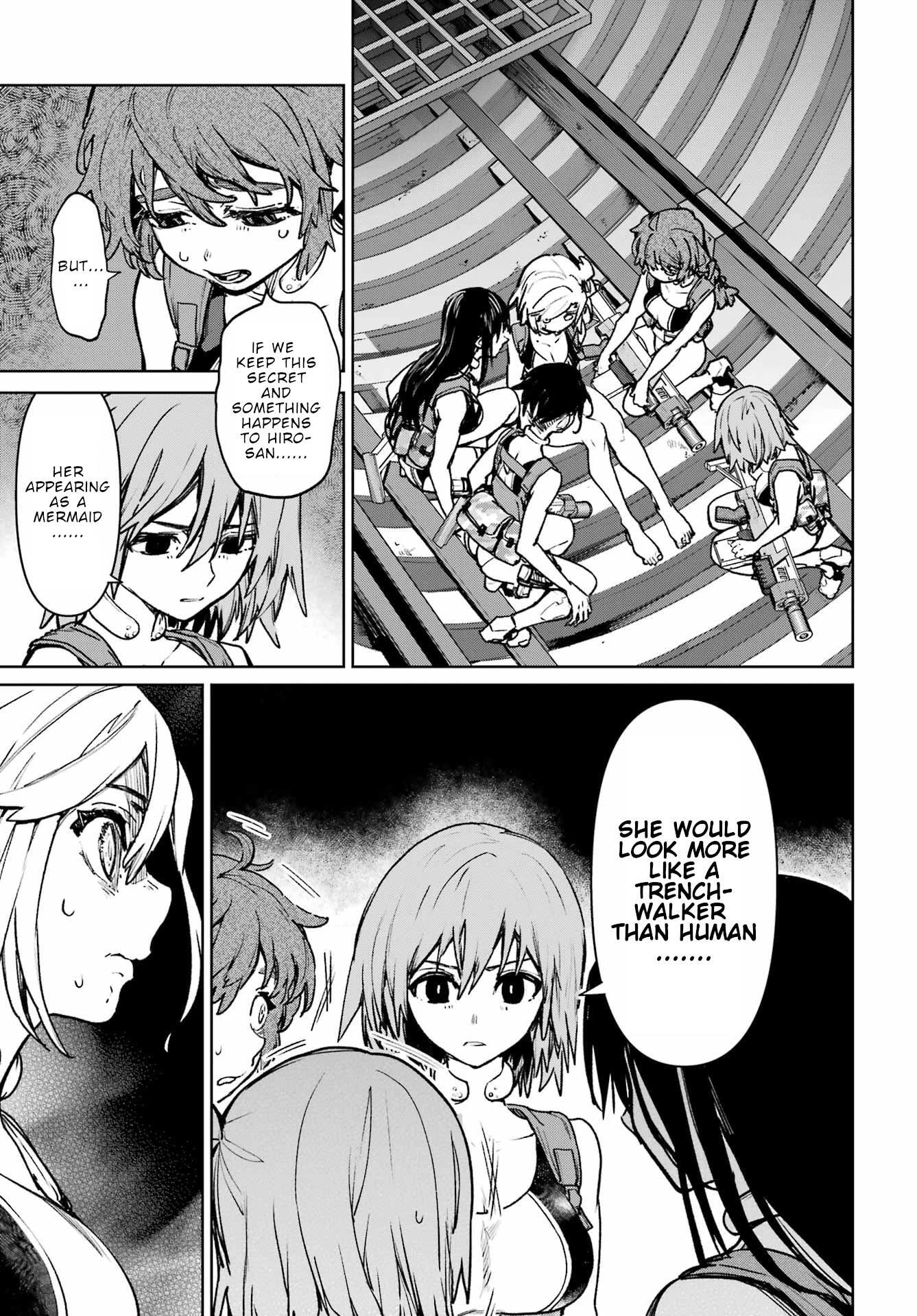 School Submarine Fleet: Mermaid Girls Chapter 9 page 18 - 
