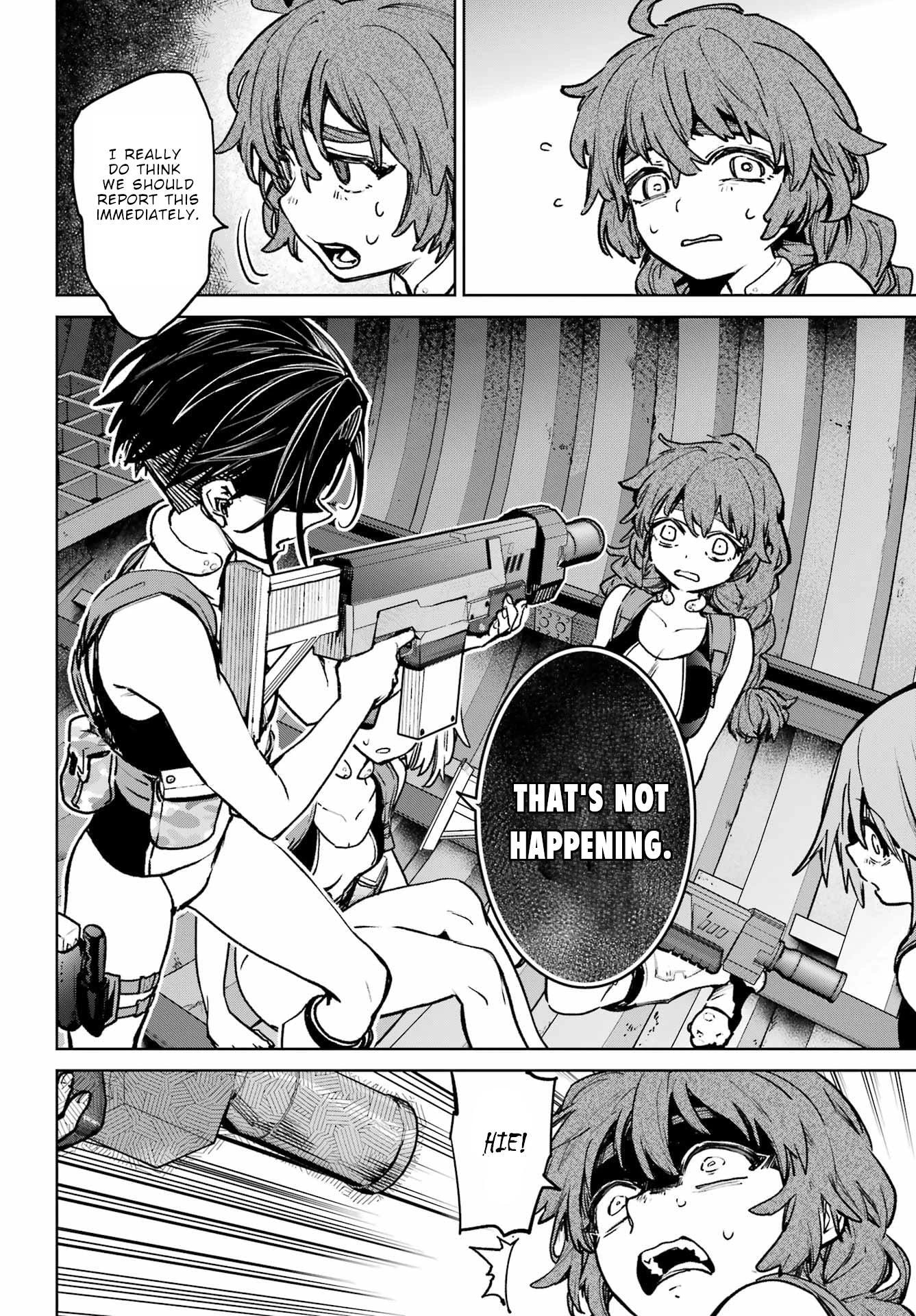 School Submarine Fleet: Mermaid Girls Chapter 9 page 19 - 