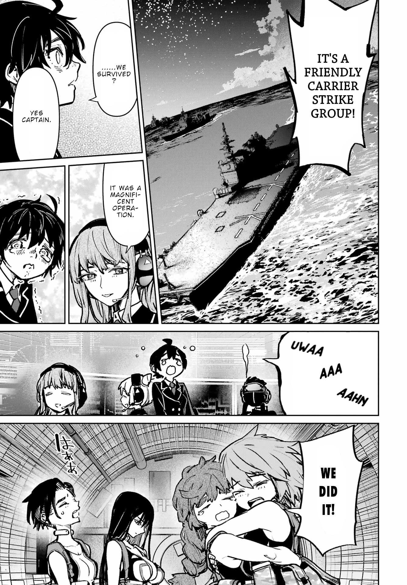 School Submarine Fleet: Mermaid Girls Chapter 9 page 8 - 
