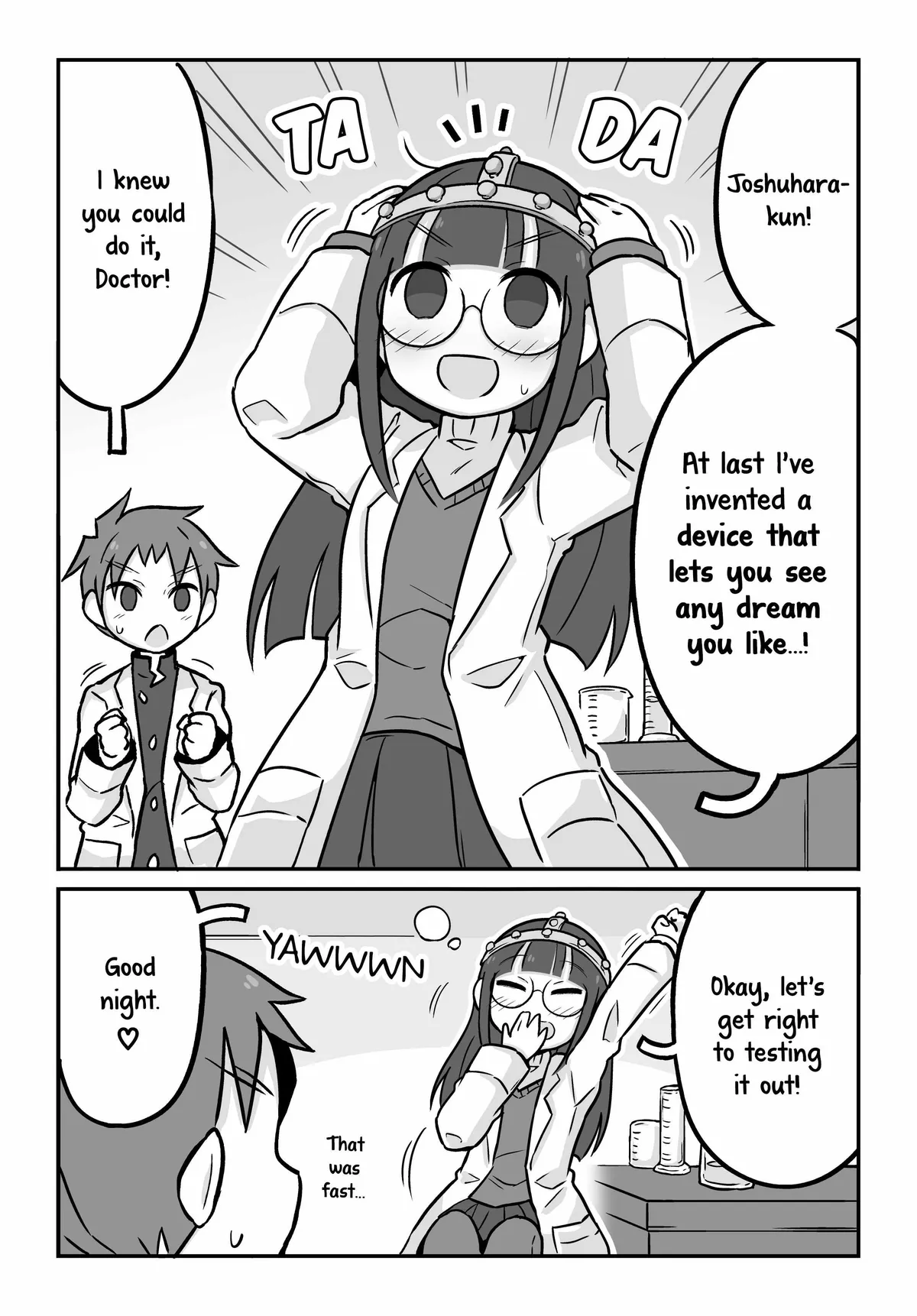 Science Club Girl Chapter 3 page 1 - 