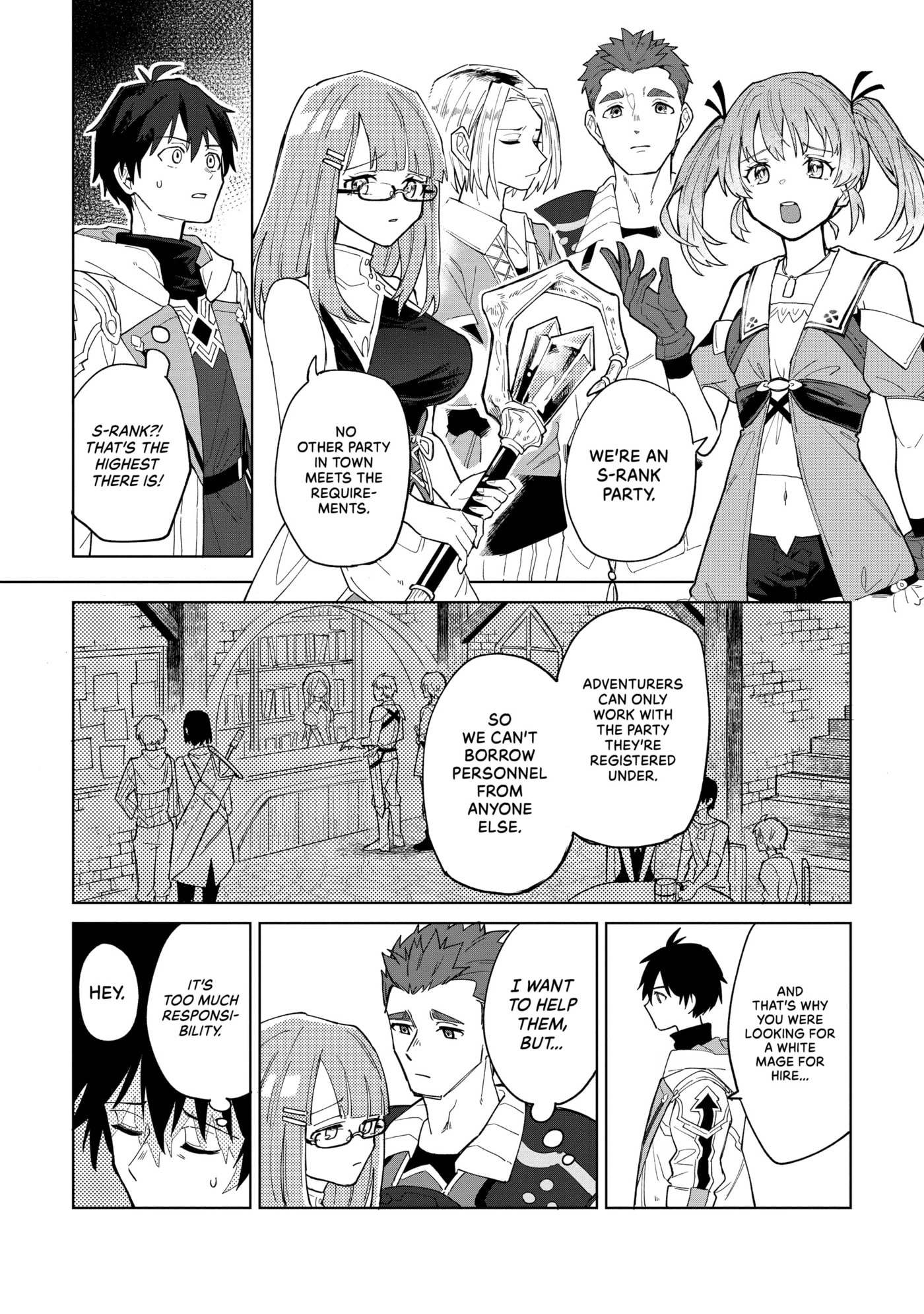 Scooped Up by an S-Rank Adventurer! - This White Mage Is One Heck of a Healer Chapter 0 page 18 - 