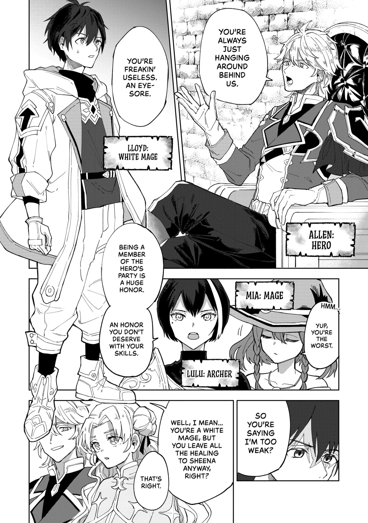 Scooped Up by an S-Rank Adventurer! - This White Mage Is One Heck of a Healer Chapter 0 page 6 - 