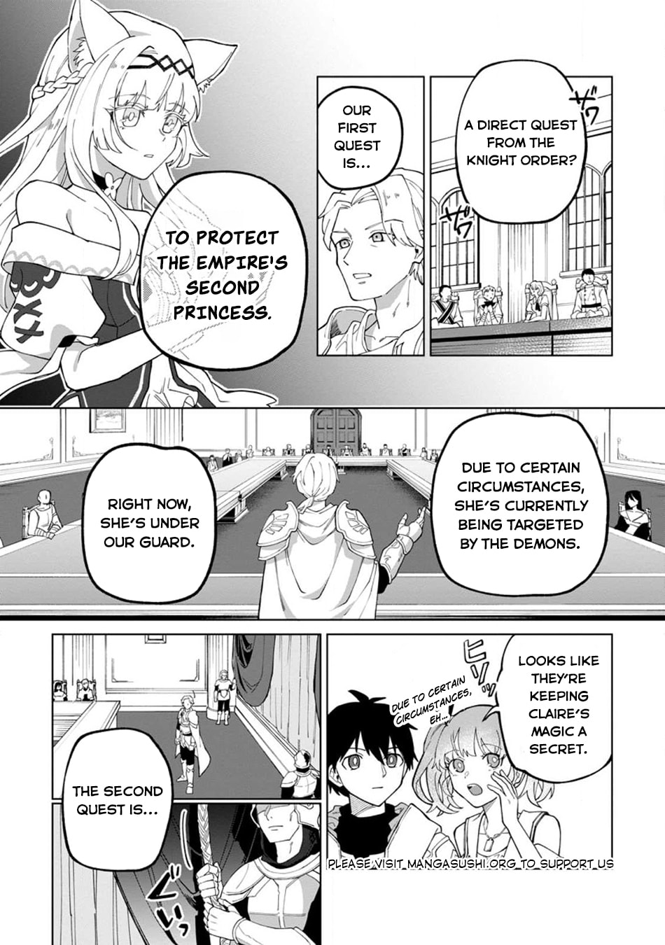 Scooped Up by an S-Rank Adventurer! - This White Mage Is One Heck of a Healer Chapter 21 page 6 - 
