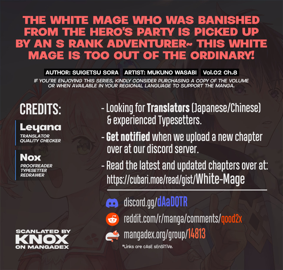 Scooped Up by an S-Rank Adventurer! - This White Mage Is One Heck of a Healer Chapter 8 page 31 - 