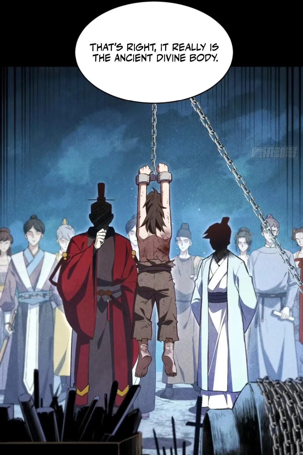 Scoring the Sacred Body of the Ancients from the Get-go Chapter 107 page 11 - 