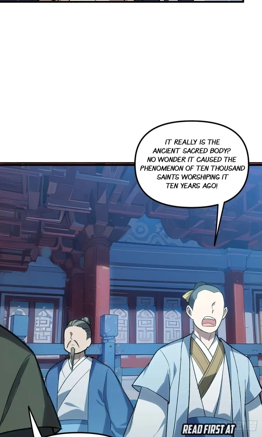 Scoring the Sacred Body of the Ancients from the Get-go Chapter 13 page 15 - 