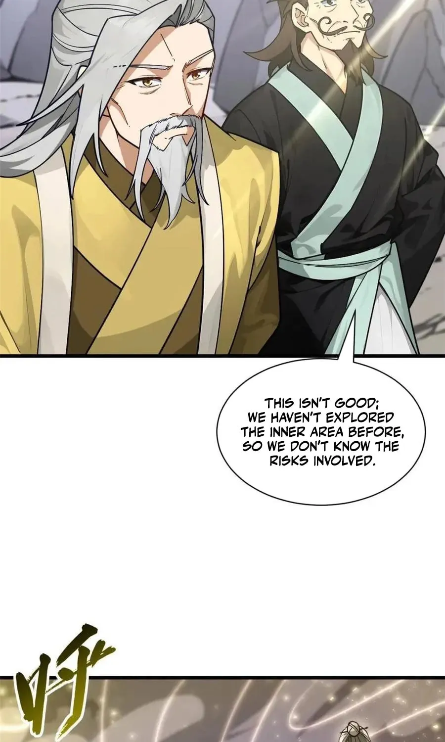Scoring the Sacred Body of the Ancients from the Get-go Chapter 58 page 14 - 