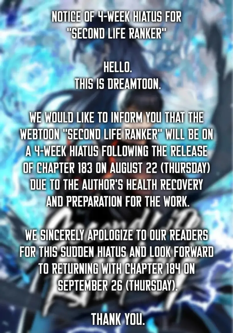 Second Life Ranker Chapter 183.5 page 1 - 