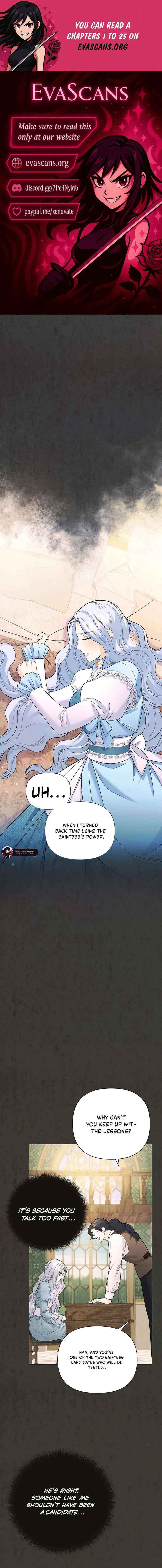 Secret Love Affair Between a Former Saint and a Dark Hero Chapter 6 page 1 - 