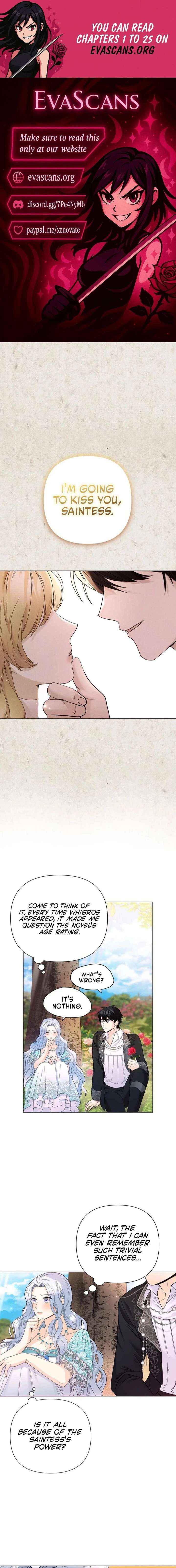 Secret Love Affair Between a Former Saint and a Dark Hero Chapter 7 page 1 - 