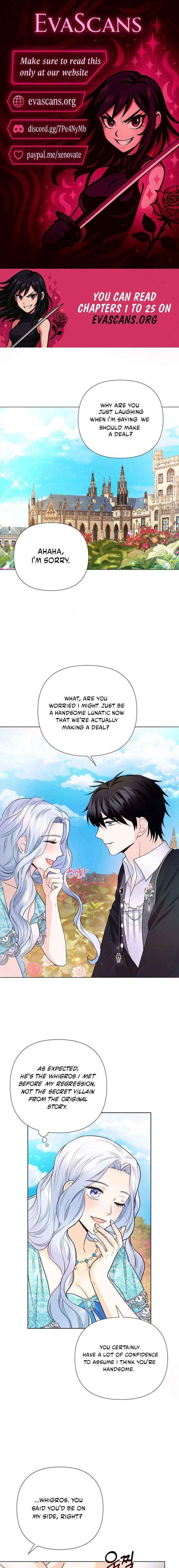 Secret Love Affair Between a Former Saint and a Dark Hero Chapter 8 page 1 - 