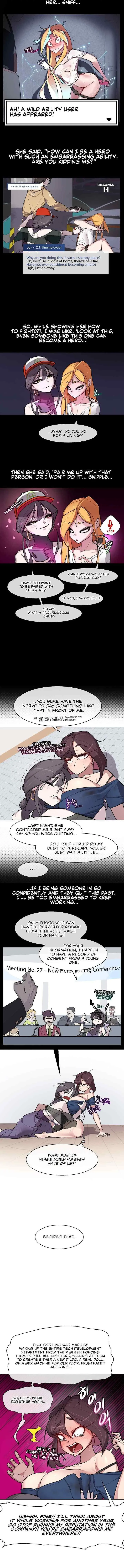 Secret! Orgasm♡Hero Chapter 8 page 4 - 