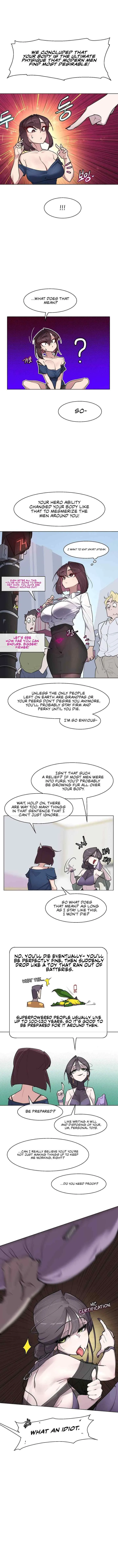 Secret! Orgasm♡Hero Chapter 8 page 5 - 