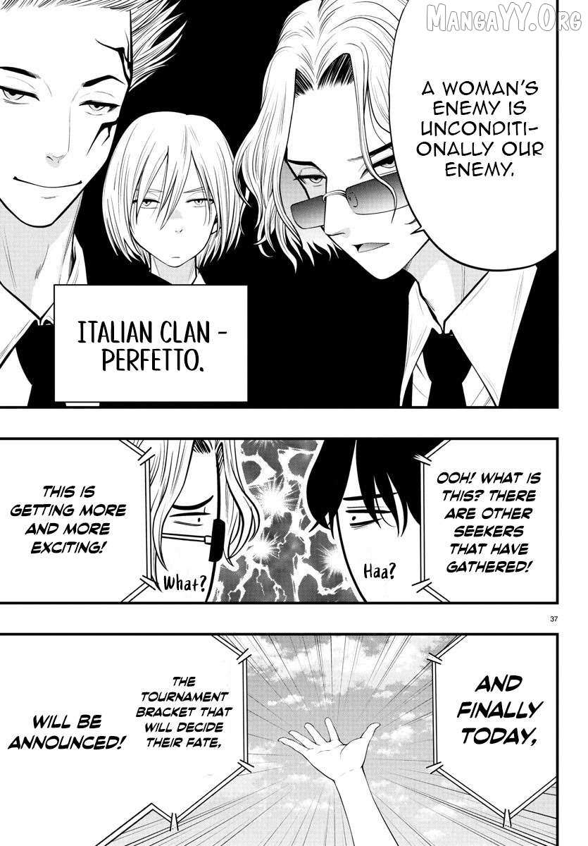 Seekers ~Meikyuu Saikyou no Oji-san, Kami Haishinsha to Naru~ Chapter 17 page 38 - 