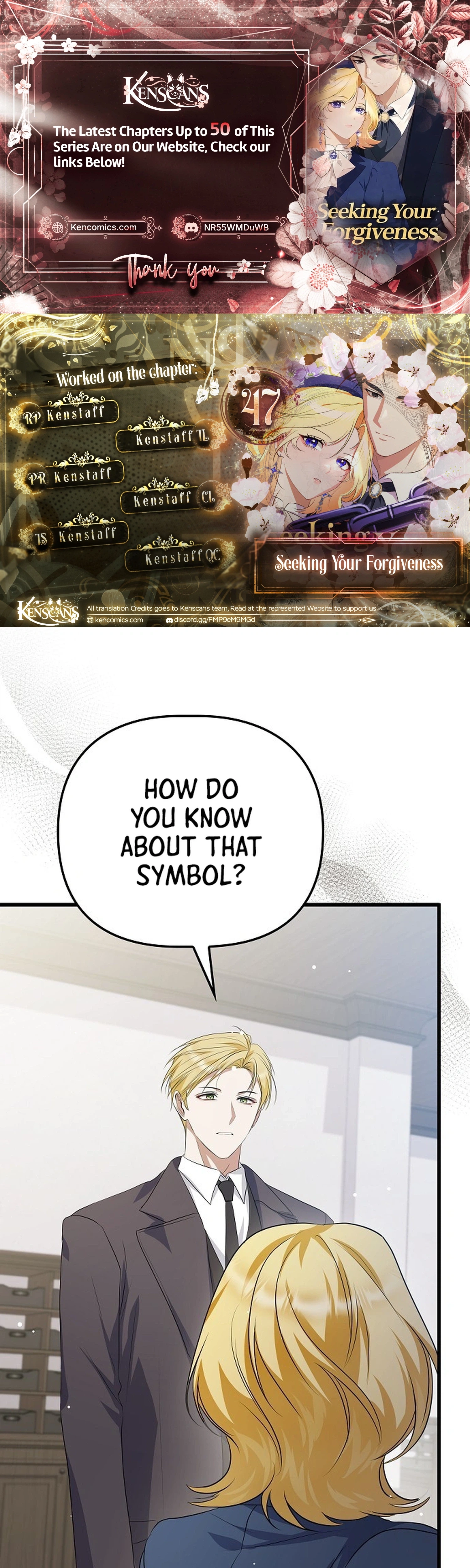 Seeking Your Forgiveness Chapter 47 page 1 - 