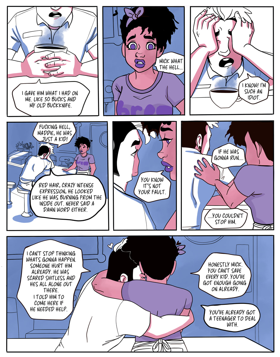 Seemingly Dark Chapter 0.7 page 1 - 
